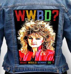 bonnie tyler 10 - Photo Quality Printed Back Patch