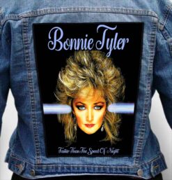 bonnie tyler 11 - Photo Quality Printed Back Patch