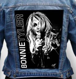 bonnie tyler 12 - Photo Quality Printed Back Patch