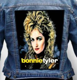 bonnie tyler 2 - Photo Quality Printed Back Patch