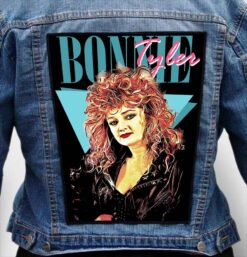 bonnie tyler 4 - Photo Quality Printed Back Patch
