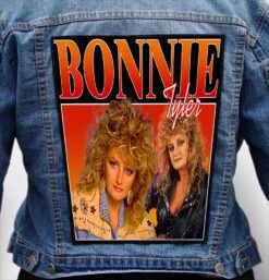 bonnie tyler 6 - Photo Quality Printed Back Patch