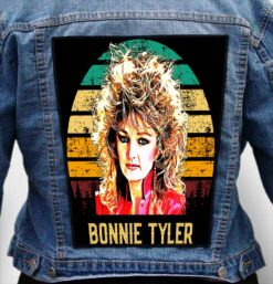 bonnie tyler 7 - Photo Quality Printed Back Patch