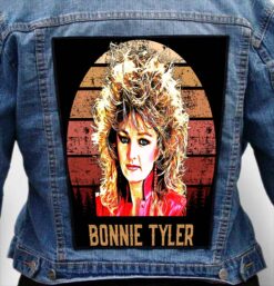 bonnie tyler 8 - Photo Quality Printed Back Patch