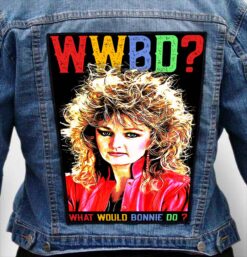 bonnie tyler 9 - Photo Quality Printed Back Patch