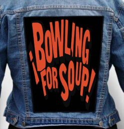 bowling for soup 11 - Photo Quality Printed Back Patch