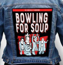 bowling for soup 15 - Photo Quality Printed Back Patch