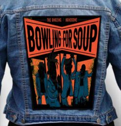 bowling for soup 2 - Photo Quality Printed Back Patch