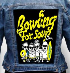 bowling for soup 6 - Photo Quality Printed Back Patch