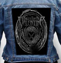 bullet for my valentine 4 - Photo Quality Printed Back Patch
