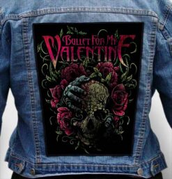 bullet for my valentine 6 - Photo Quality Printed Back Patch