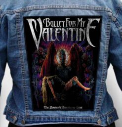 bullet for my valentine 7 - Photo Quality Printed Back Patch