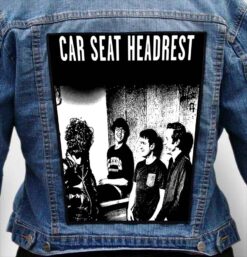 car seat headrest teens of denial 8 - Photo Quality Printed Back Patch