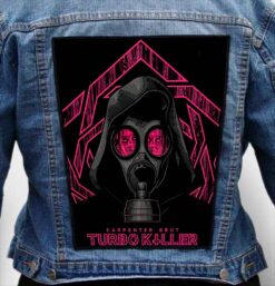 carpenter brut 6 - Photo Quality Printed Back Patch