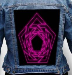 carpenter brut 7 - Photo Quality Printed Back Patch