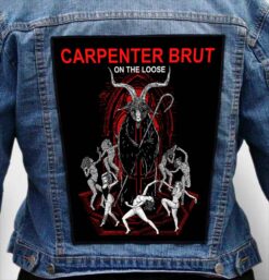 carpenter brut 8 - Photo Quality Printed Back Patch