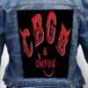 cbgb 10 - Photo Quality Printed Back Patch