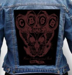 cbgb 9 - Photo Quality Printed Back Patch