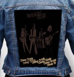 cheap trick 2 - Photo Quality Printed Back Patch