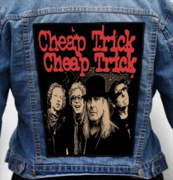 cheap trick 3 - Photo Quality Printed Back Patch