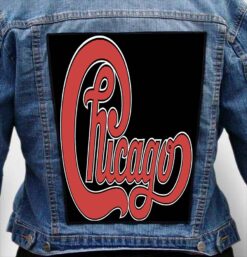 chicago band 1 - Photo Quality Printed Back Patch