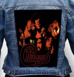 chicago band 10 - Photo Quality Printed Back Patch