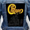 chicago band 2 - Photo Quality Printed Back Patch