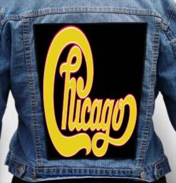 chicago band 4 - Photo Quality Printed Back Patch