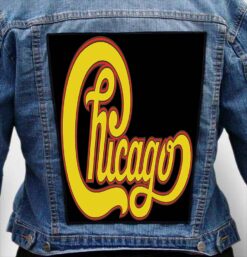 chicago band 5 - Photo Quality Printed Back Patch