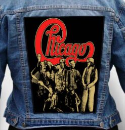 chicago band 6 - Photo Quality Printed Back Patch
