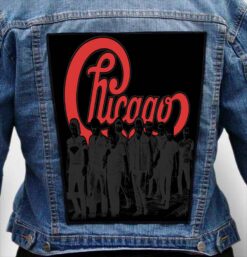 chicago band 7 - Photo Quality Printed Back Patch
