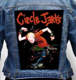 circle jerks 1 - Photo Quality Printed Back Patch
