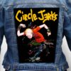 circle jerks 13 - Photo Quality Printed Back Patch