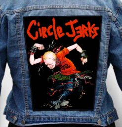 circle jerks 14 - Photo Quality Printed Back Patch