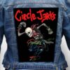 circle jerks 5 - Photo Quality Printed Back Patch