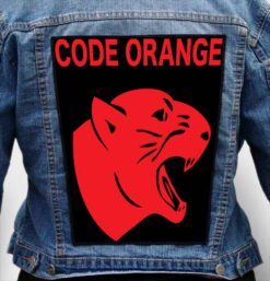 code orange (band) 12 - Photo Quality Printed Back Patch