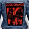 code orange (band) 15 - Photo Quality Printed Back Patch