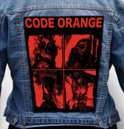 code orange (band) 15 - Photo Quality Printed Back Patch