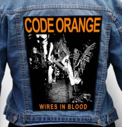 code orange (band) 16 - Photo Quality Printed Back Patch