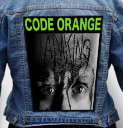 code orange (band) 17 - Photo Quality Printed Back Patch