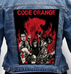 code orange (band) 5 - Photo Quality Printed Back Patch