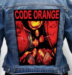 code orange (band) 6 - Photo Quality Printed Back Patch