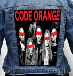 code orange (band) 7 - Photo Quality Printed Back Patch