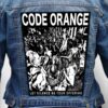 code orange (band) 8 - Photo Quality Printed Back Patch