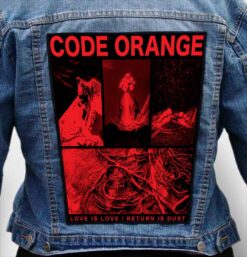code orange (band) 9 - Photo Quality Printed Back Patch