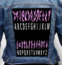 coldplay (higher power) 10 - Photo Quality Printed Back Patch