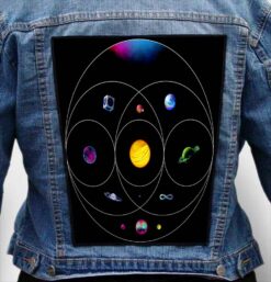 coldplay (higher power) 2 - Photo Quality Printed Back Patch