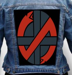 crass 1 - Photo Quality Printed Back Patch