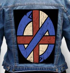crass 10 - Photo Quality Printed Back Patch