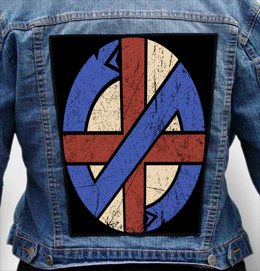 crass 10 - Photo Quality Printed Back Patch